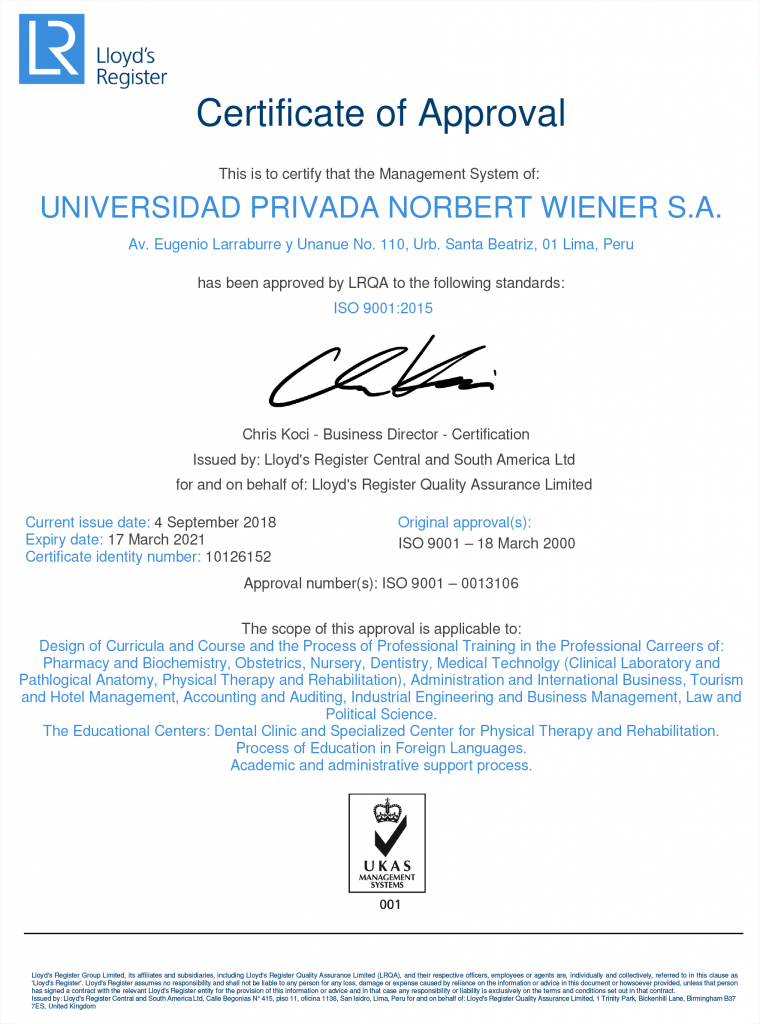 certificado