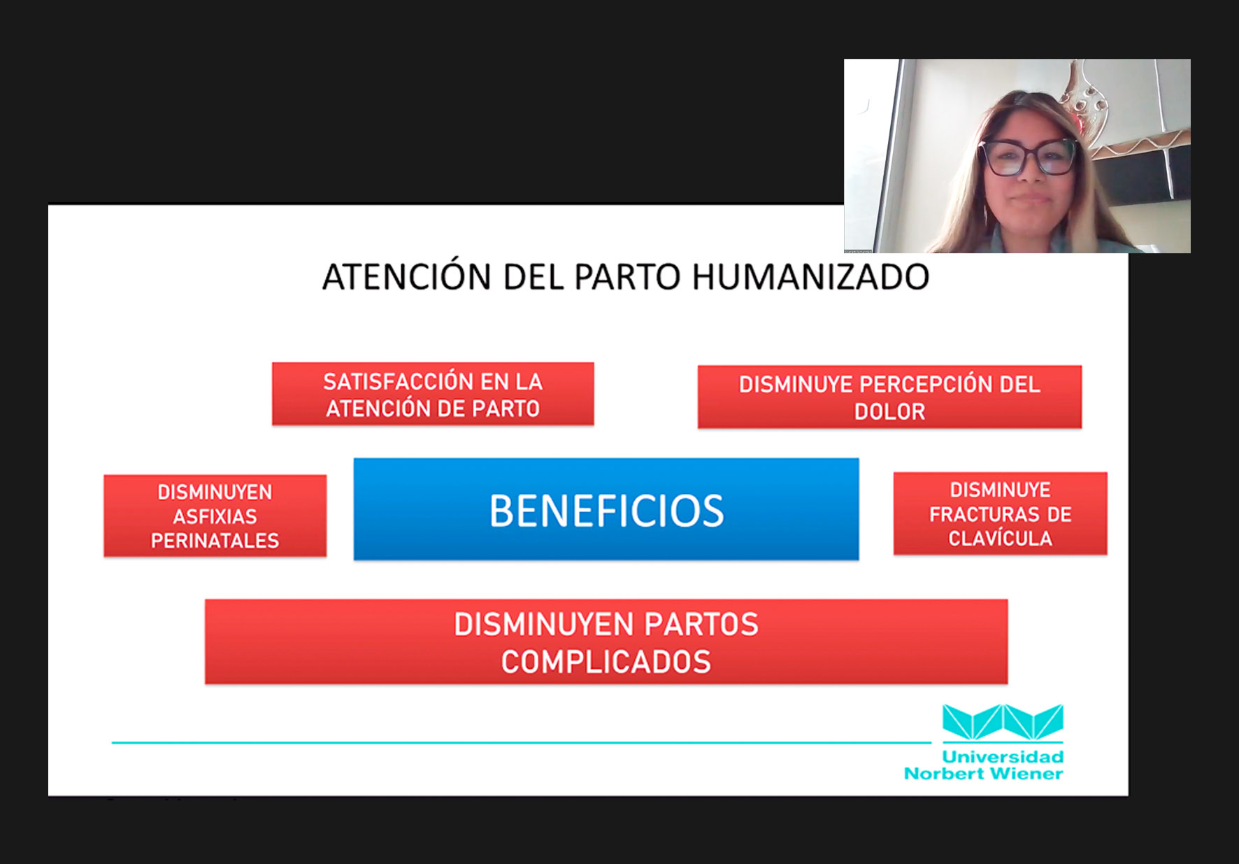 EAP DE OBSTETRICIA DE LA UNIVERSIDAD NORBERT WIENER PARTICIPÓ EN LA JORNADA DE INVESTIGACIÓN ORGANIZADA POR LA UNIVERSIDAD BERNARDO O’HIGGINS DE CHILE