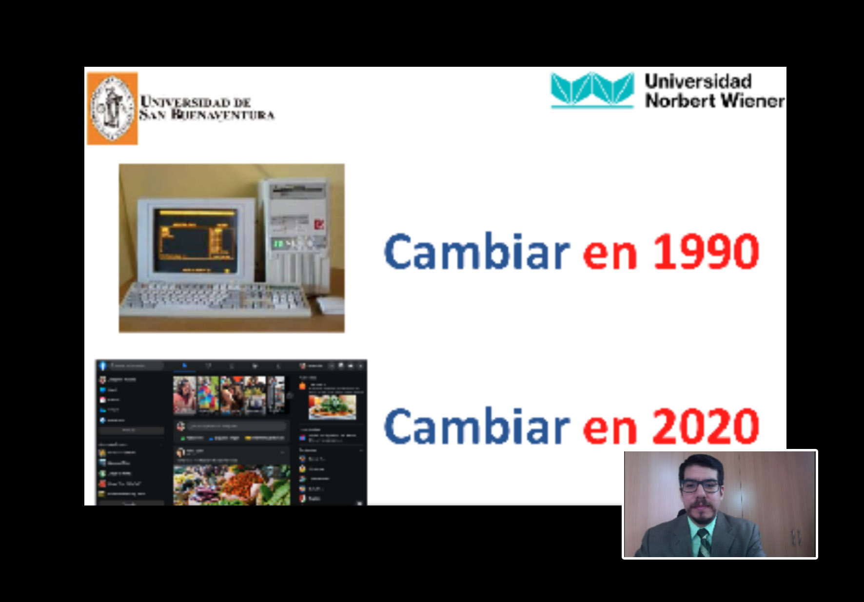 DIRECTOR DEL CENTRO DE LIDERAZGO DE UNIVERSIDAD NORBERT WIENER DICTÓ CONFERENCIA VIRTUAL EN UNIVERSIDAD DE SAN BUENAVENTURA DE COLOMBIA