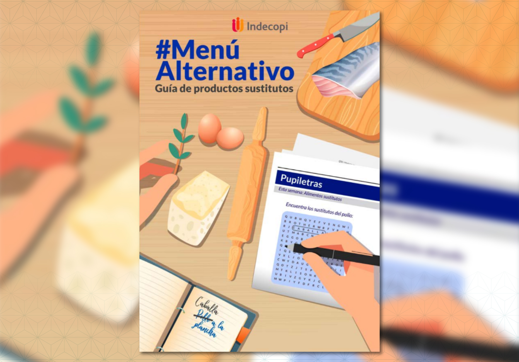 DIRECTORA DE LA EAP DE NUTRICIÓN HUMANA ASESORÓ A INDECOPI EN LA ELABORACIÓN DE GUÍA DE PRODUCTOS SUSTITUTOS: “#MENÚALTERNATIVO”