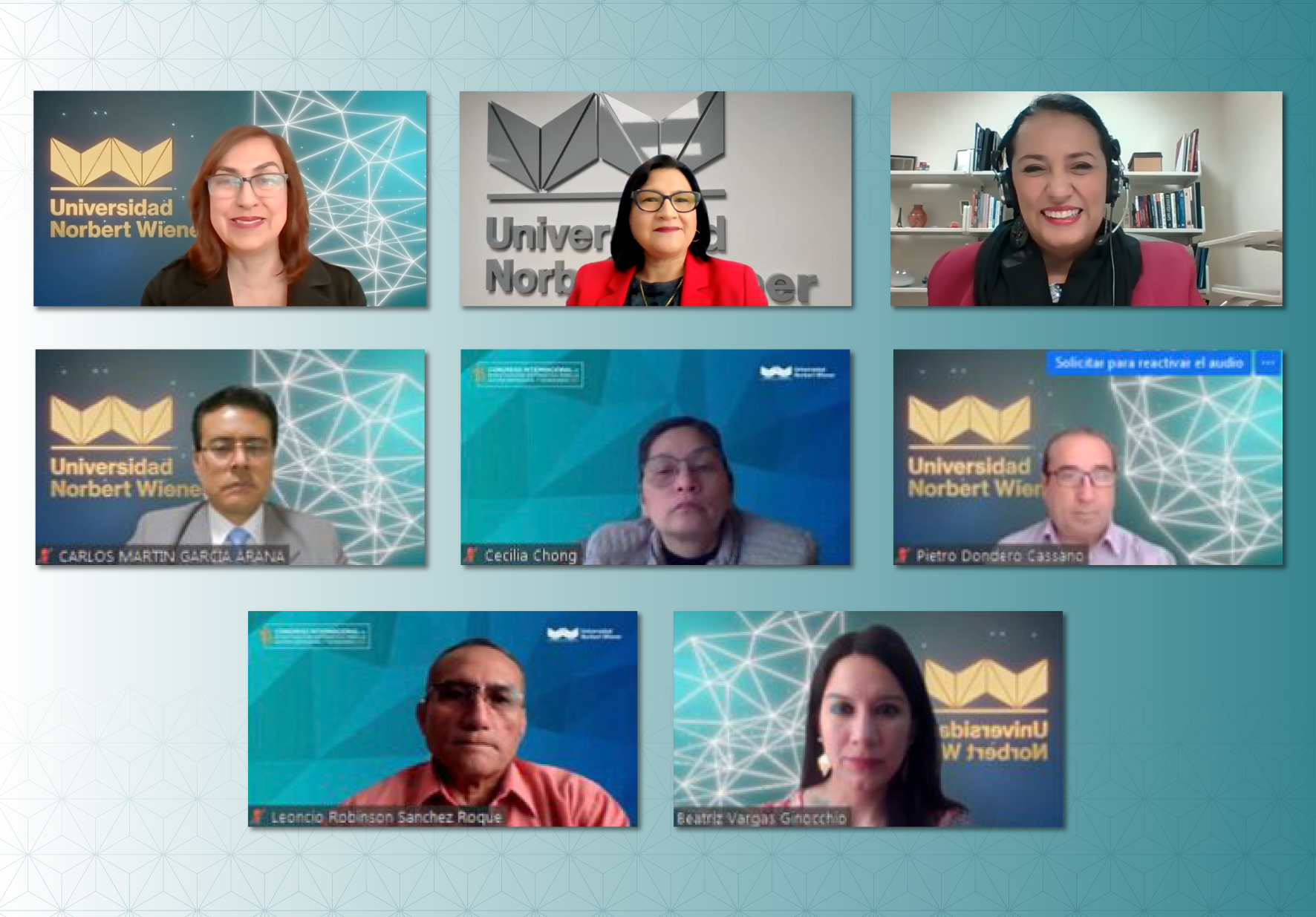 FACULTAD DE INGENIERÍA Y NEGOCIOS REALIZÓ WEBINAR SOBRE LA AGENDA 2030, RELACIONADO AL EMPRENDIMIENTO Y DESARROLLO SOSTENIBLE