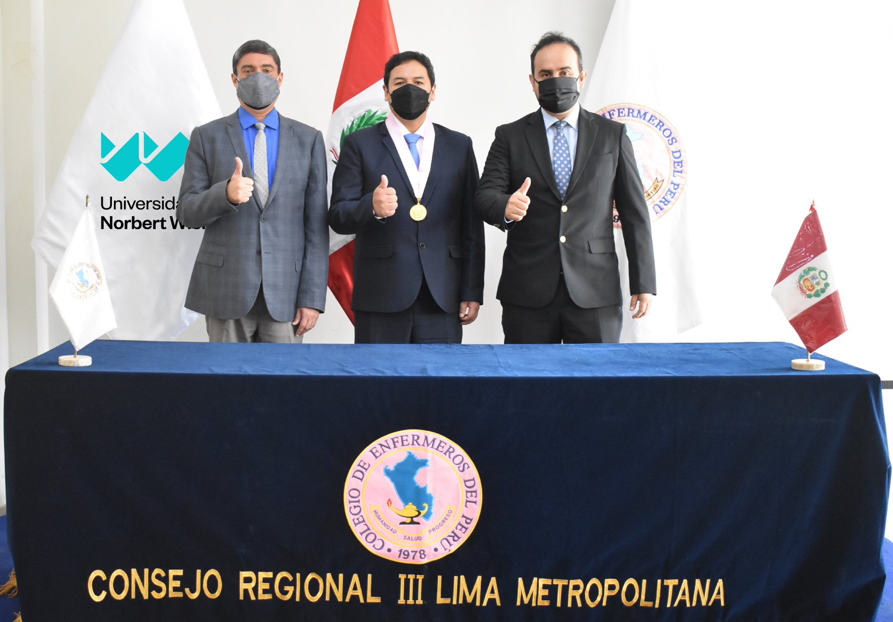 UNIVERSIDAD NORBERT WIENER Y COLEGIO DE ENFERMEROS – CONSEJO REGIONAL III LIMA METROPOLITANA FIRMARON ACUERDO DE COOPERACIÓN INTERINSTITUCIONAL