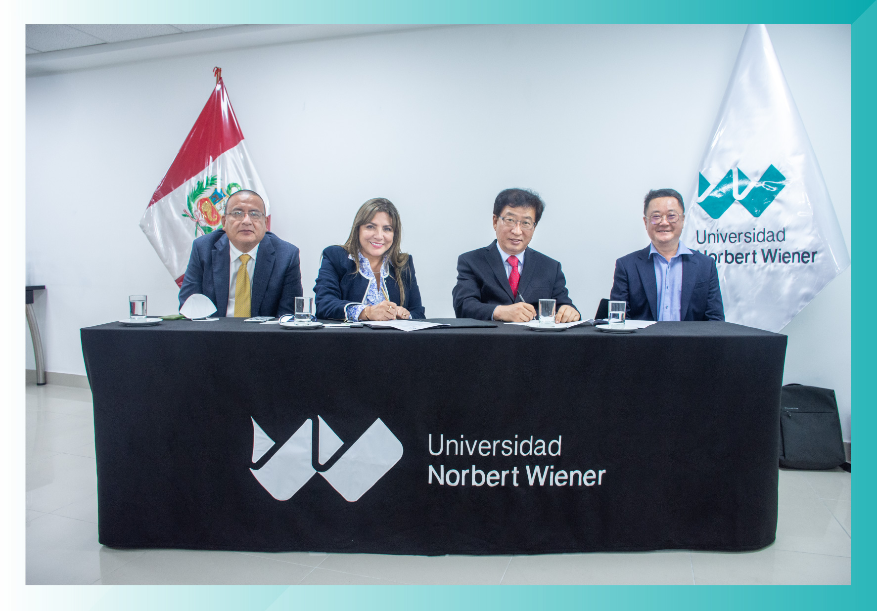 UNIVERSIDAD NORBERT WIENER FIRMÓ CONVENIO INTERINSTITUCIONAL DE COOPERACIÓN CON BIONEER CORPORATION, EMPRESA COREANA DE BIOTECNOLOGÍA