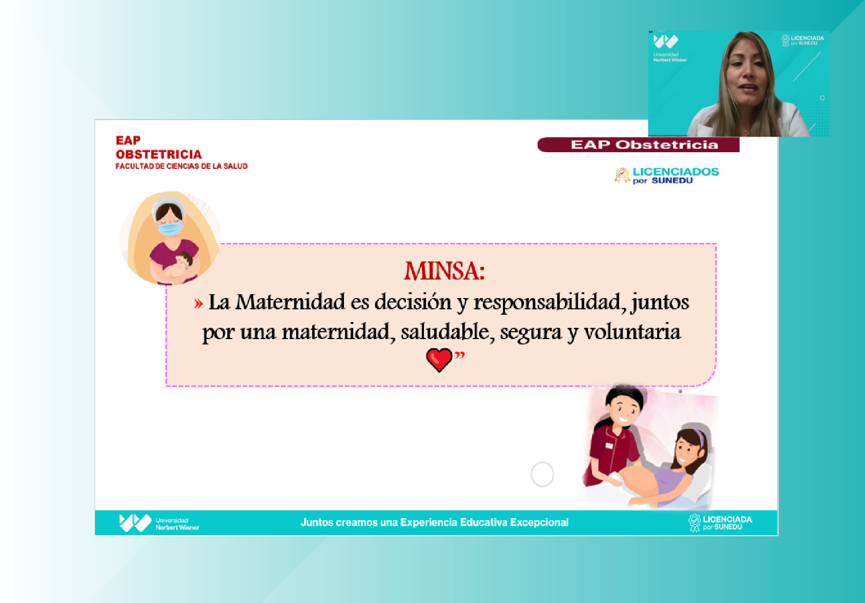 EAP DE OBSTETRICIA REALIZÓ ACTIVIDAD DE PROYECCIÓN SOCIAL SOBRE LA IMPORTANCIA DE LA PREVENCIÓN Y CONTROL PRENATAL