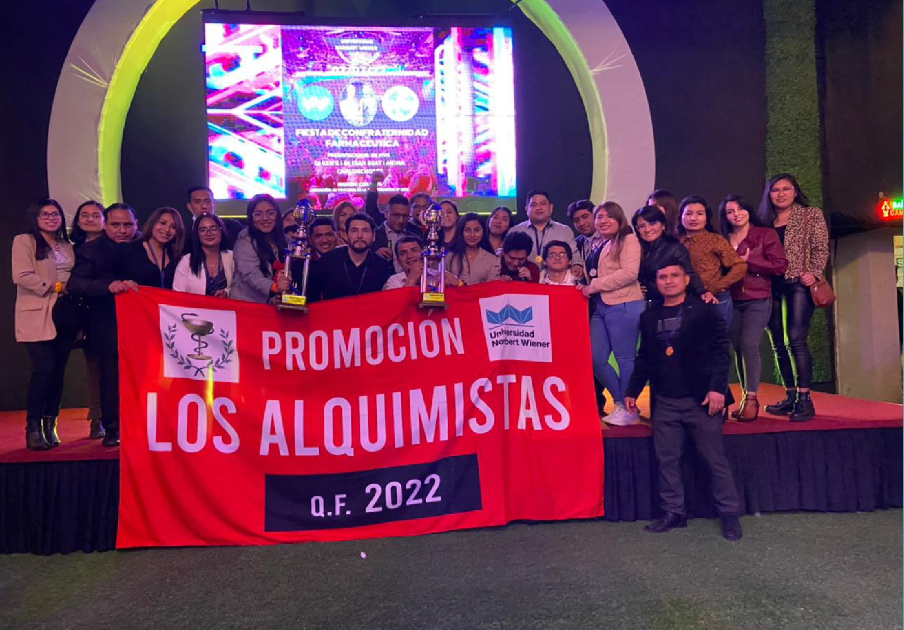 FACULTAD DE FARMACIA Y BIOQUÍMICA REALIZÓ FIESTA DE LA CONFRATERNIDAD FARMACÉUTICA DE MANERA PRESENCIAL