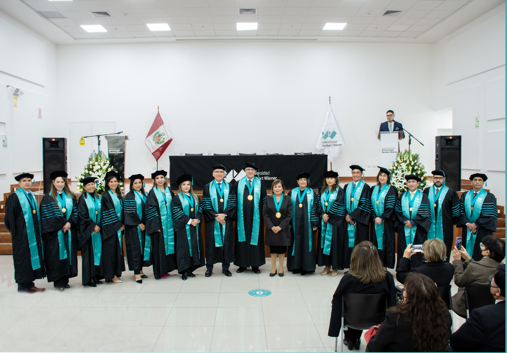 UNIVERSIDAD NORBERT WIENER OTORGÓ DISTINCIÓN DE DOCTORA HONORIS CAUSA A LUZ DEL CARMEN IBÁÑEZ, JUEZA Y PRIMERA VICEPRESIDENTA DE LA CORTE PENAL INTERNACIONAL