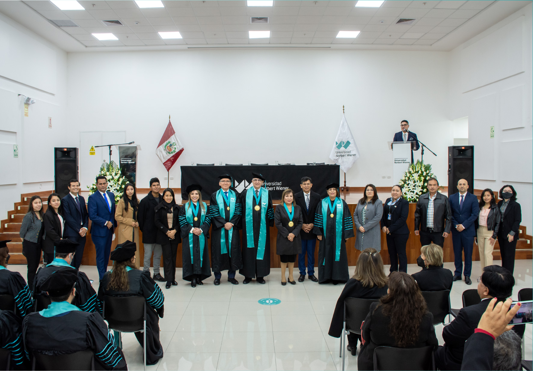 UNIVERSIDAD NORBERT WIENER OTORGÓ DISTINCIÓN DE DOCTORA HONORIS CAUSA A LUZ DEL CARMEN IBÁÑEZ, JUEZA Y PRIMERA VICEPRESIDENTA DE LA CORTE PENAL INTERNACIONAL