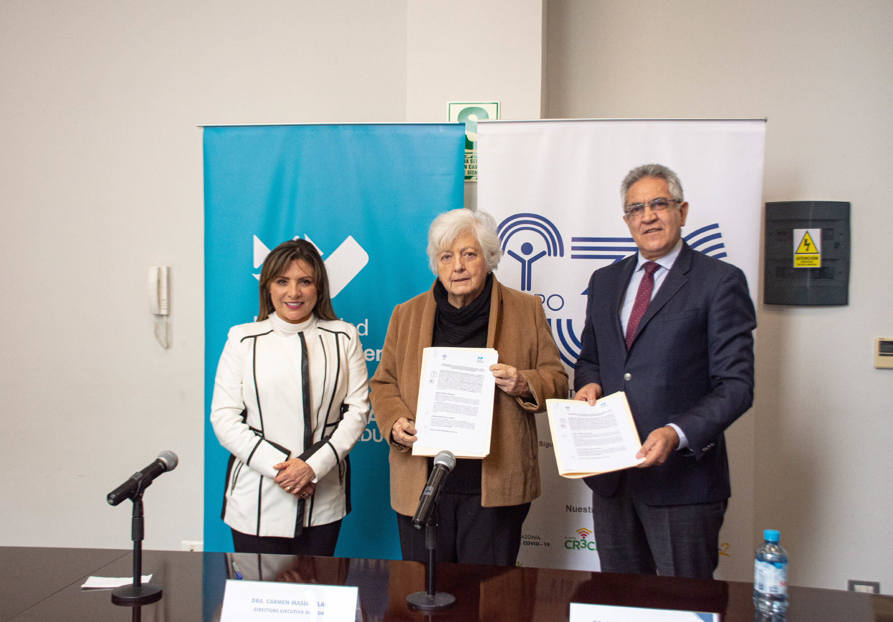 UNIVERSIDAD NORBERT WIENER Y CEDRO FIRMAN CONVENIO A FAVOR DE LA PROMOCIÓN DE ESTILOS DE VIDA SALUDABLES