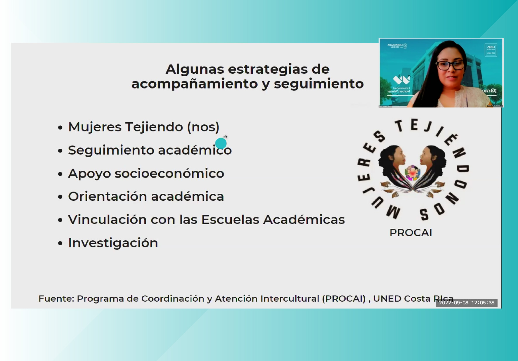 VICERRECTORADO DE INVESTIGACIÓN REALIZÓ PRIMER FORO INTERNACIONAL DE LA PARTICIPACIÓN DE LA MUJER CIENTÍFICA EN LA SOCIEDAD