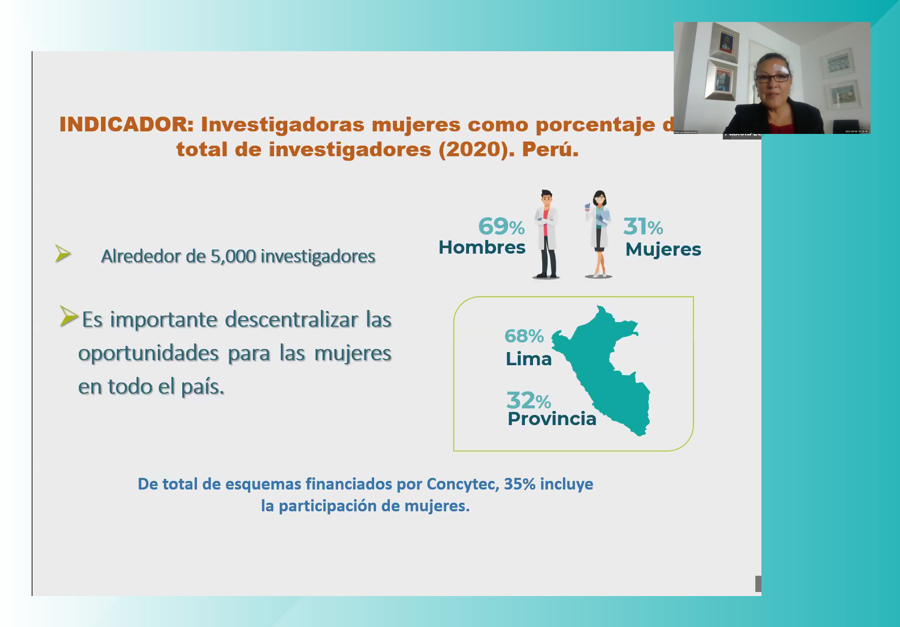 VICERRECTORADO DE INVESTIGACIÓN REALIZÓ PRIMER FORO INTERNACIONAL DE LA PARTICIPACIÓN DE LA MUJER CIENTÍFICA EN LA SOCIEDAD