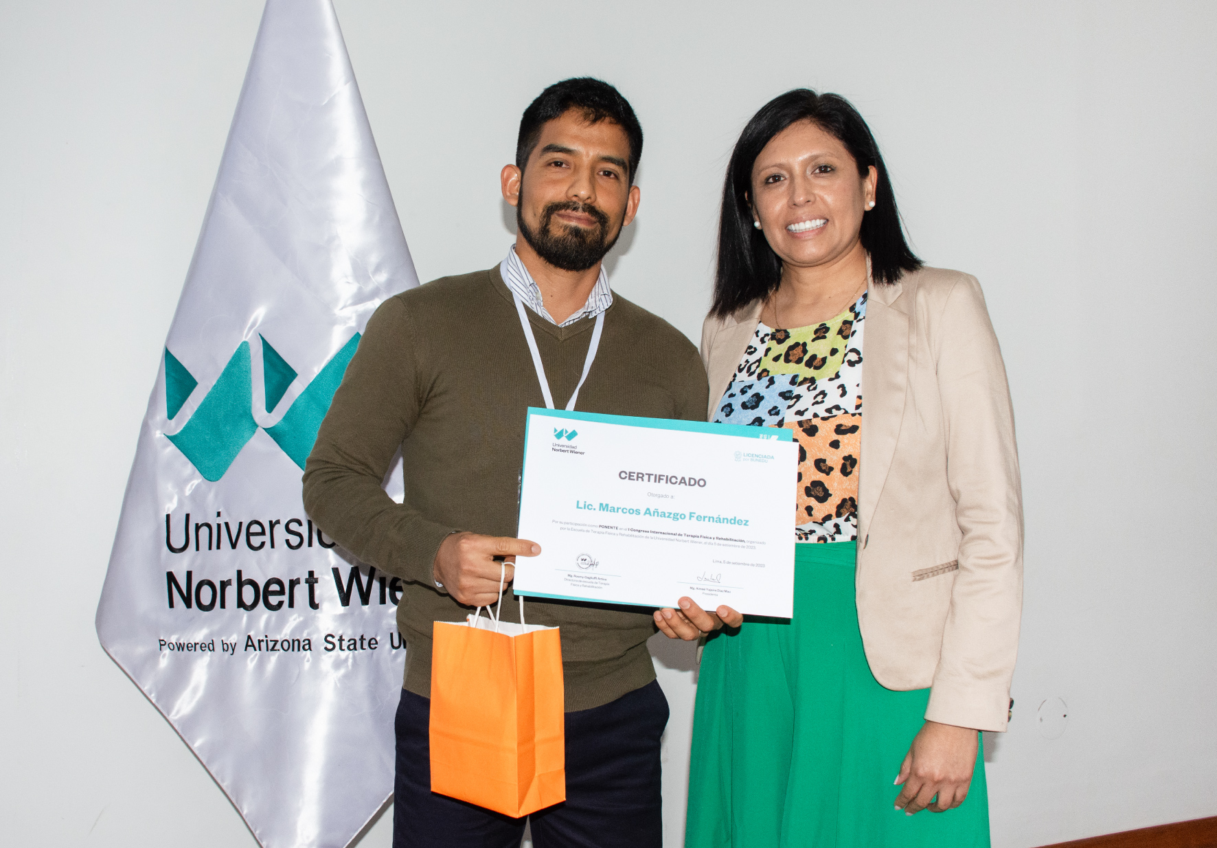 UNIVERSIDAD NORBERT WIENER REALIZÓ PRIMER CONGRESO INTERNACIONAL DE TERAPIA FÍSICA Y REHABILITACIÓN