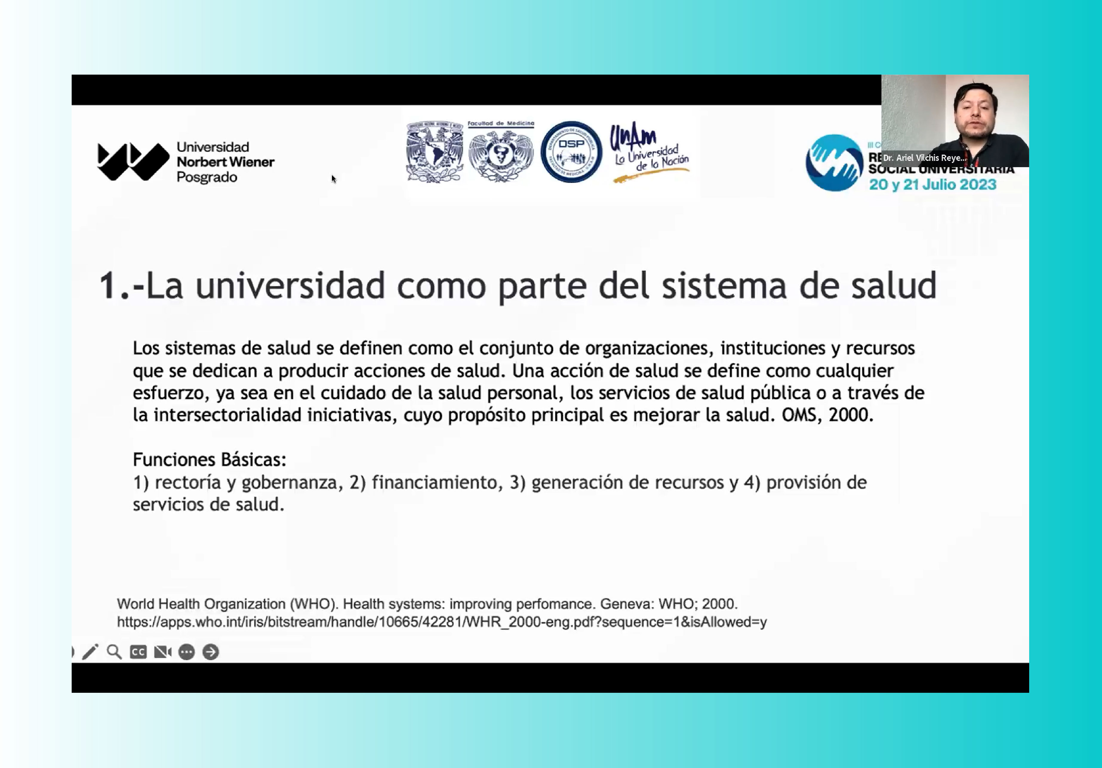 UNIVERSIDAD NORBERT WIENER ORGANIZÓ TERCER CONGRESO INTERNACIONAL DE RESPONSABILIDAD SOCIAL UNIVERSITARIA