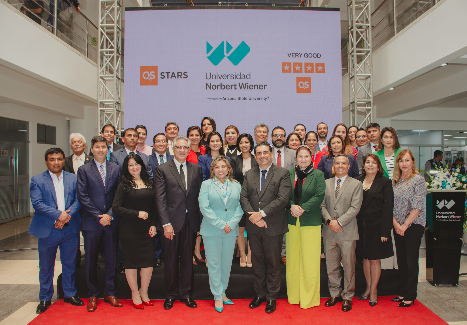 UNIVERSIDAD NORBERT WIENER RECIBE RECONOCIMIENTO DE EXCELENCIA DE QS STARS