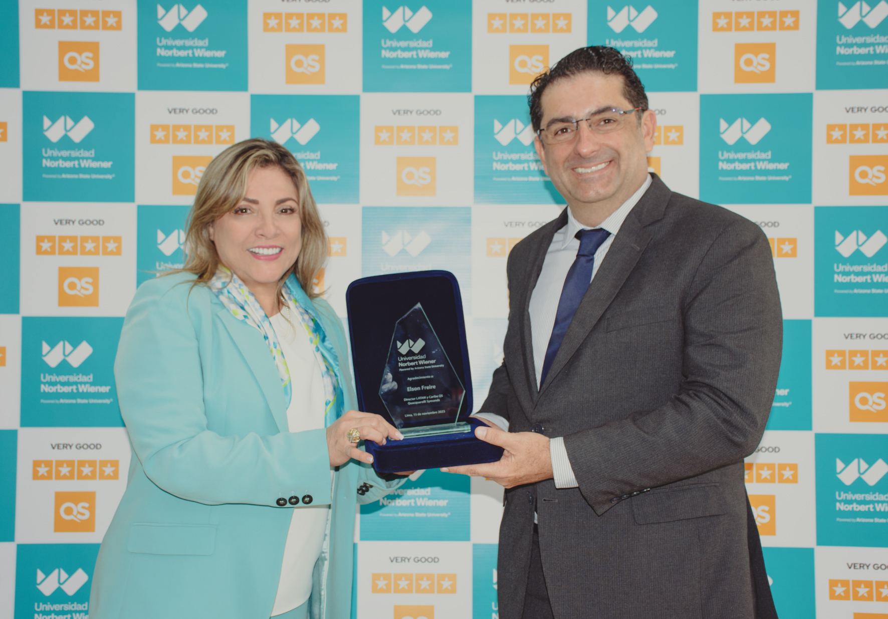 UNIVERSIDAD NORBERT WIENER RECIBE RECONOCIMIENTO DE EXCELENCIA DE QS STARS