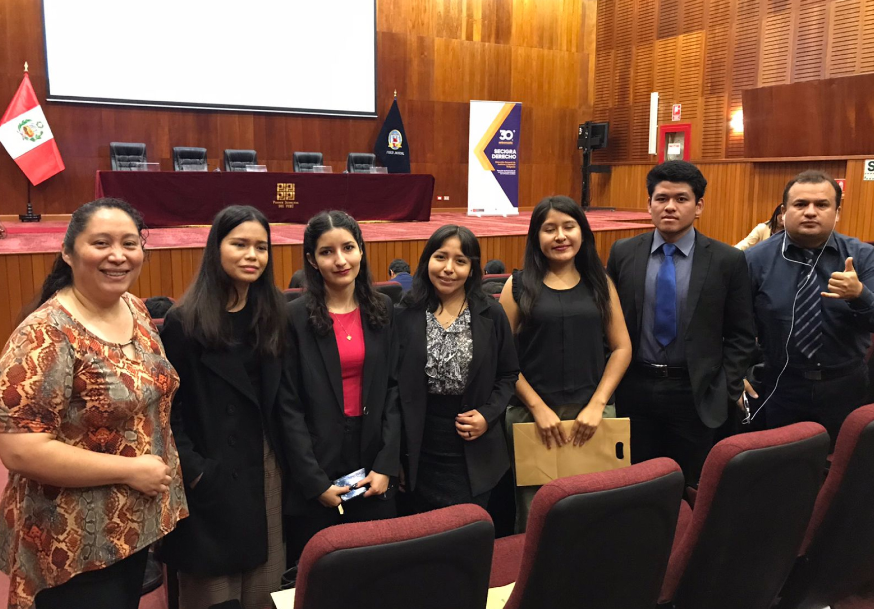 ESTUDIANTE DE LA FACULTAD DE DERECHO Y CIENCIA POLÍTICA DE LA UNIVERSIDAD NORBERT WIENER FUE RECONOCIDA COMO SECIGRISTA DESTACADA DEL PROGRAMA SECIGRA DERECHO 2023 DEL MINJUSDH