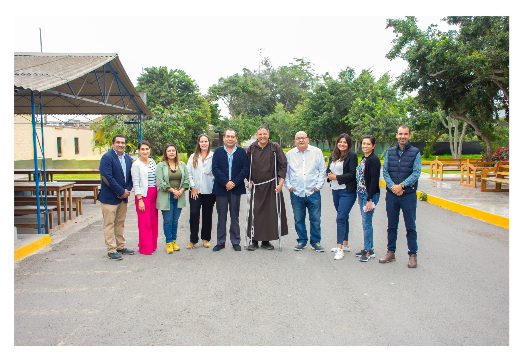 RECTOR DE LA UNIVERSIDAD NORBERT WIENER Y DIRECTORES DE SALUD VISITARON LA CIUDAD DE LOS NIÑOS DE LA INMACULADA