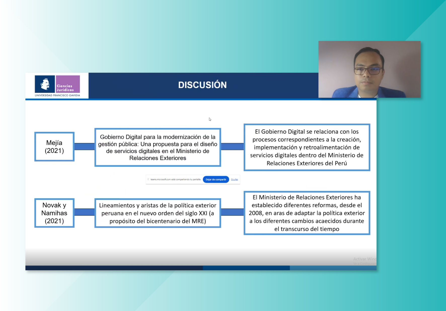 DOCENTE DE NORBERT WIENER PARTICIPÓ COMO PONENTE EN CONGRESO INTERNACIONAL DE DERECHO DIGITAL E INTELIGENCIA ARTIFICIAL ORGANIZADO POR LA UNIVERSIDAD FRANCISCO GAVIDIA DE EL SALVADOR