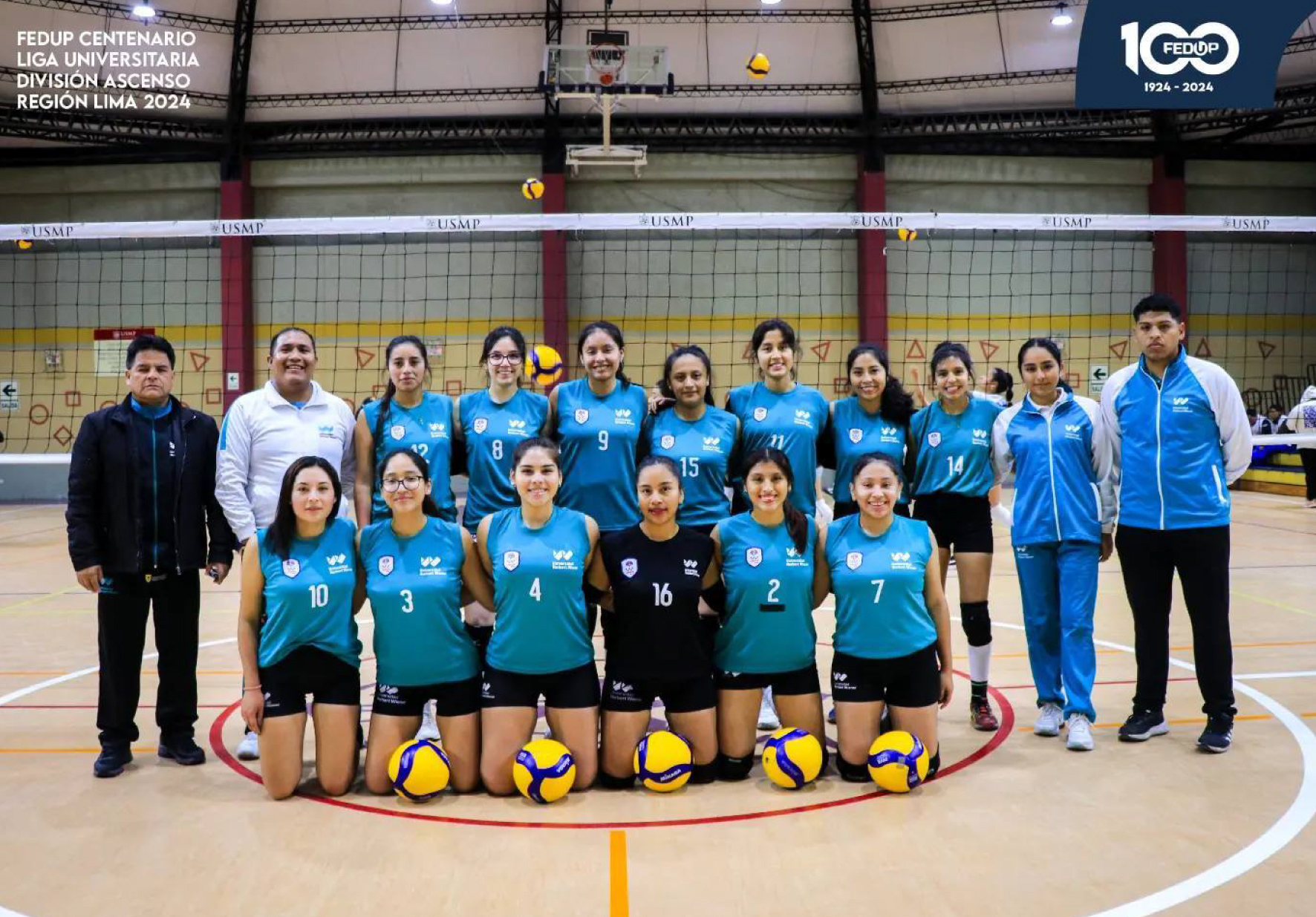 SELECCIÓN DE VÓLEY DE LA UNIVERSIDAD NORBERT WIENER LOGRÓ SU PASE A LA PRIMERA DIVISIÓN AL SUBCAMPEONAR EN CERTAMEN ORGANIZADO POR LA FEDUP
