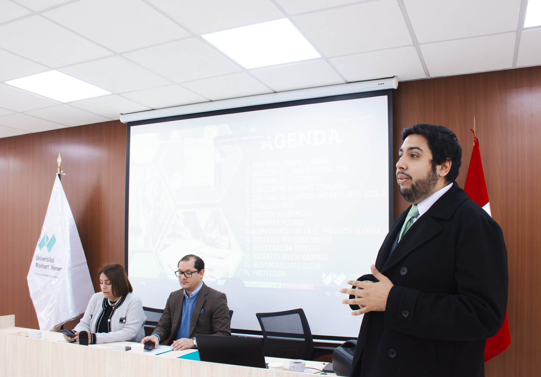 FACULTAD DE DERECHO Y CIENCIA POLÍTICA DE NORBERT WIENER CONVOCA A PERSONALIDADES JURÍDICAS A CONFORMAR SU COMITÉ CONSULTIVO