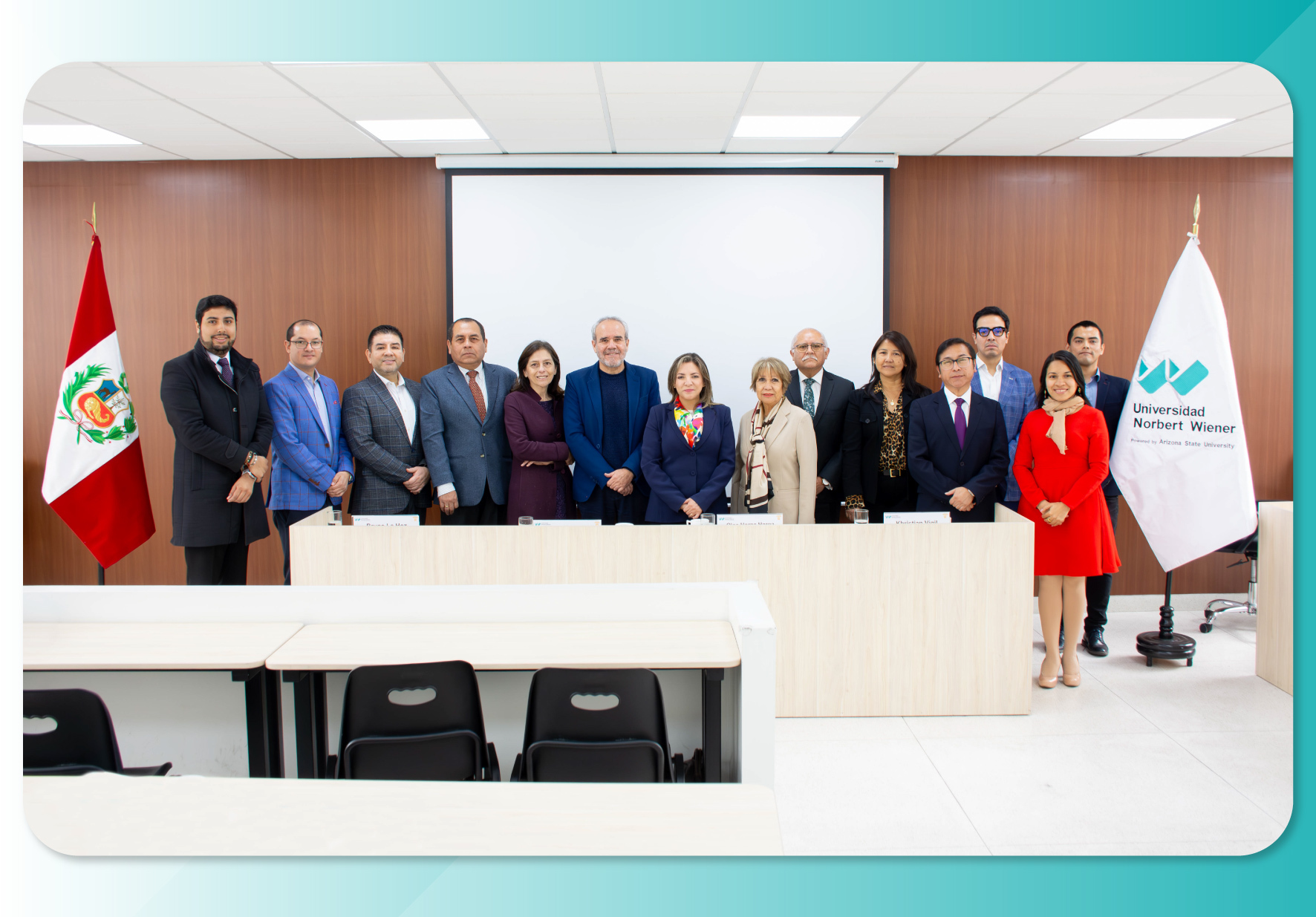 SE INSTALÓ EL NUEVO COMITÉ CONSULTIVO DE LA FACULTAD DE DERECHO Y CIENCIA POLÍTICA DE LA UNIVERSIDAD NORBERT WIENER