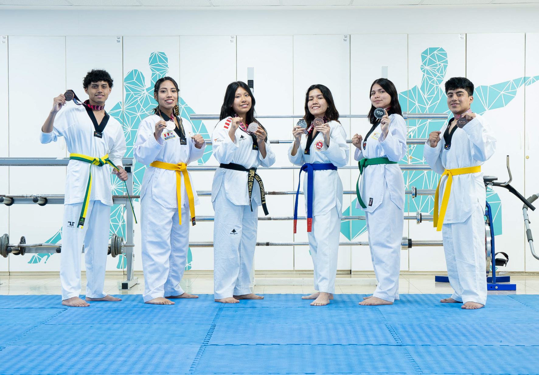 EQUIPO DE TAEKWONDO DE LA UNIVERSIDAD NORBERT WIENER OBTUVO MEDALLAS DE PLATA Y BRONCE EN UNIVERSIADA AREQUIPA 2024