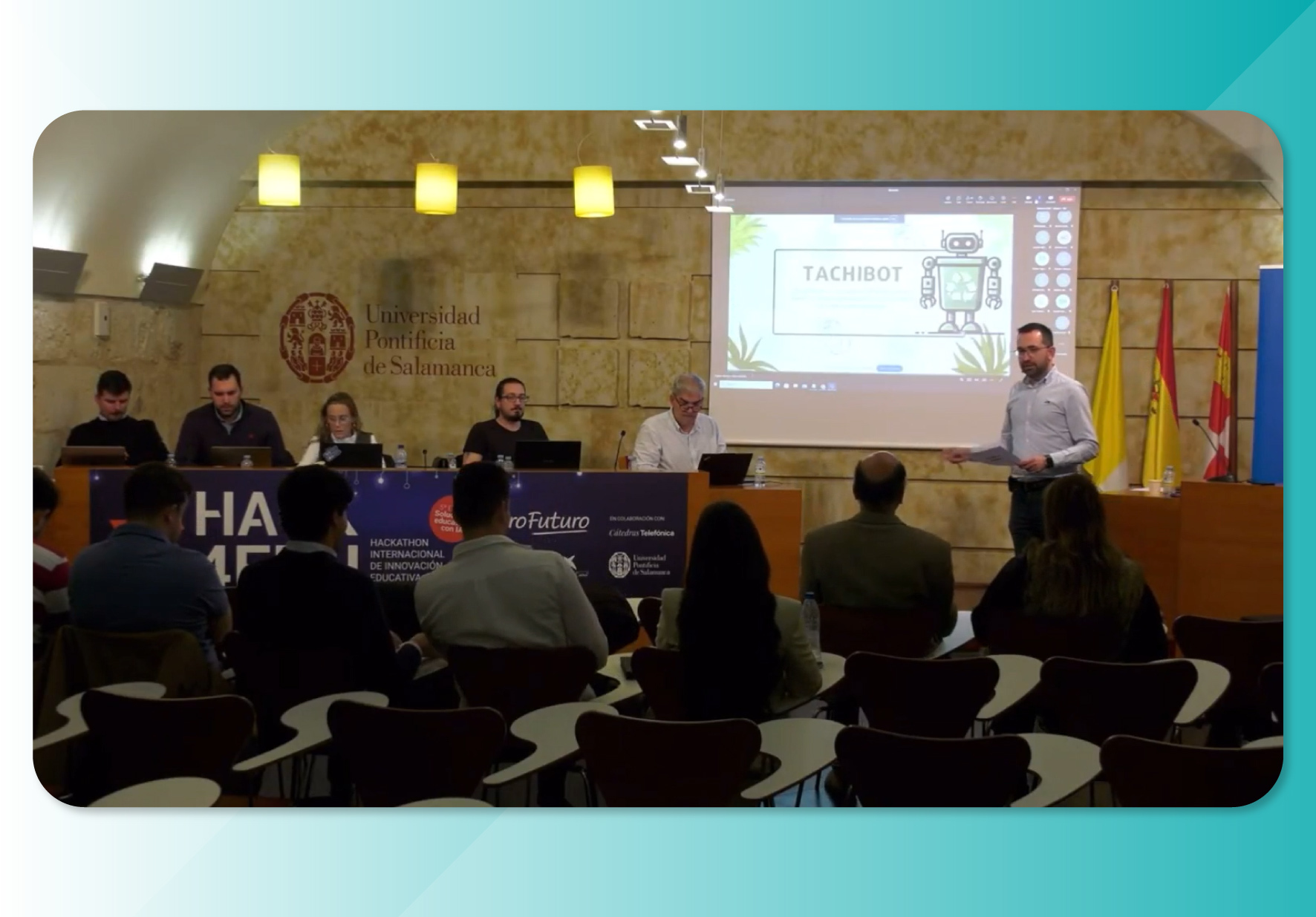 PROYECTO PRESENTADO POR DOCENTE Y EGRESADOS DE INGENIERÍA DE SISTEMAS E INFORMÁTICA DE LA UNW QUEDÓ FINALISTA EN COMPETENCIA INTERNACIONAL DE HACKATON