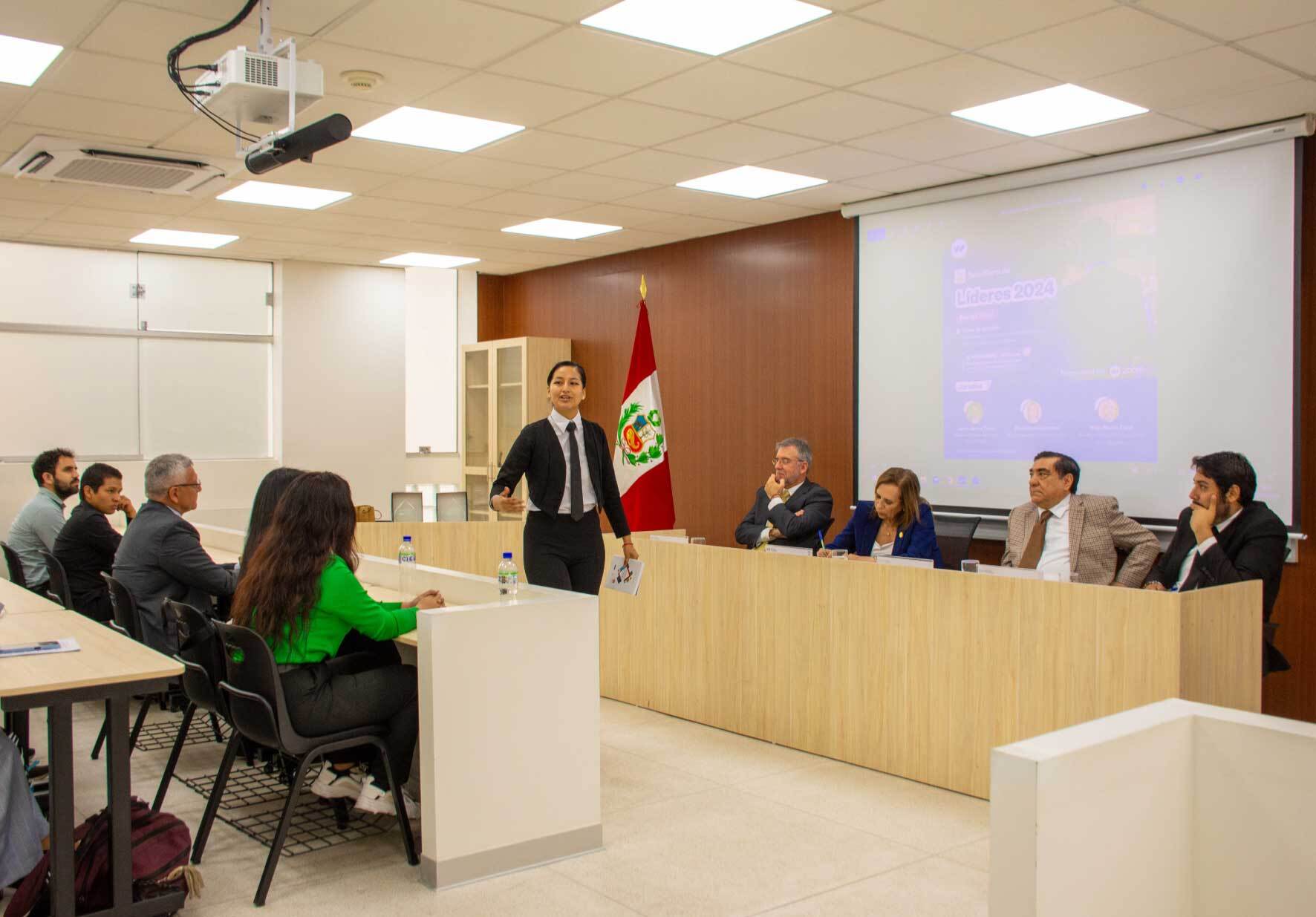 PROGRAMA ACADÉMICO DE DERECHO Y CIENCIA POLÍTICA DE LA UNIVERSIDAD NORBERT WIENER ORGANIZÓ CONCURSO SEMILLERO DE LÍDERES 2024