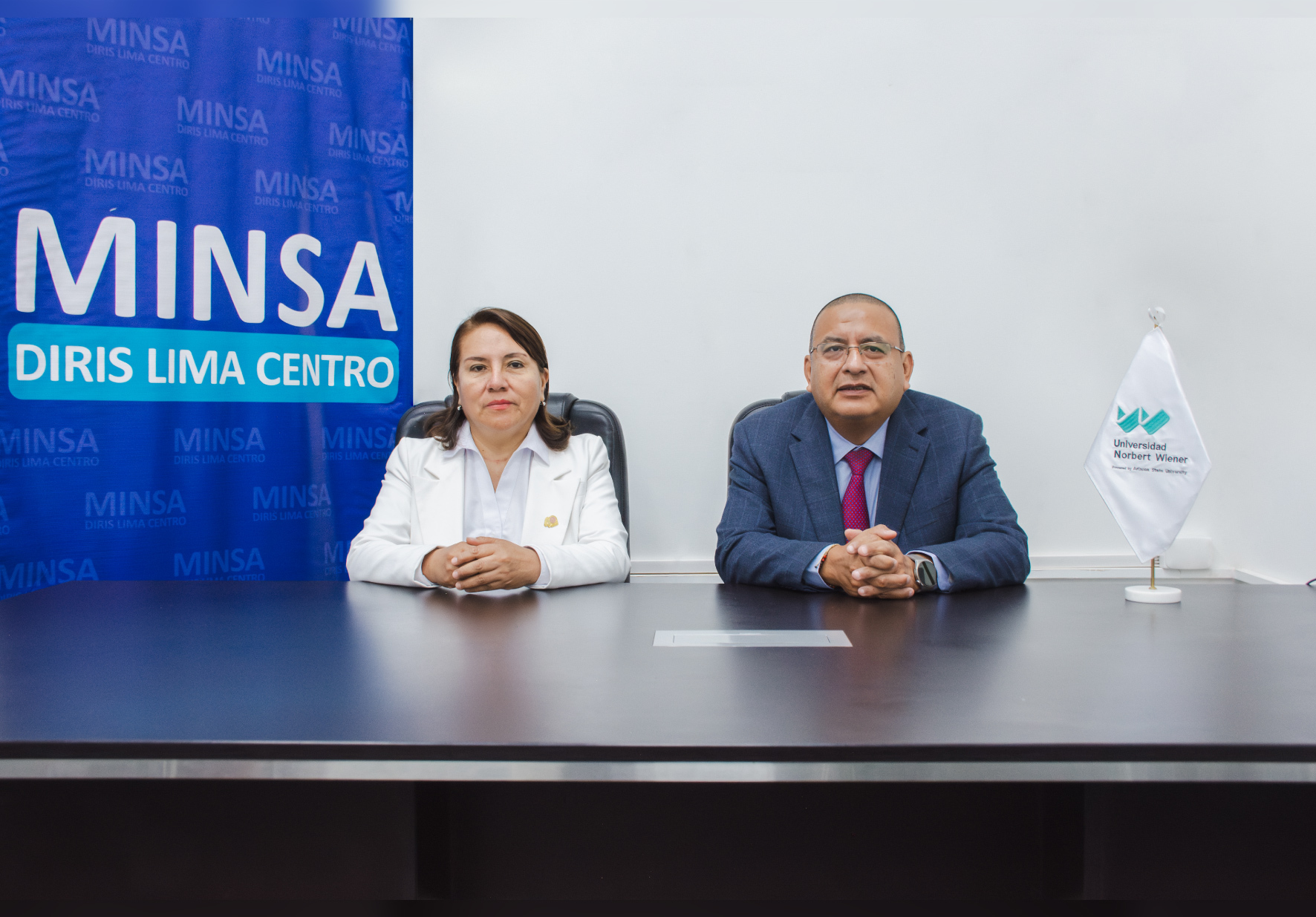 FACULTAD DE CIENCIAS DE LA SALUD DE LA UNIVERSIDAD NORBERT WIENER FORTALECE SU ALIANZA CON LA DIRIS LIMA CENTRO Y LA RED PRESTACIONAL SABOGAL