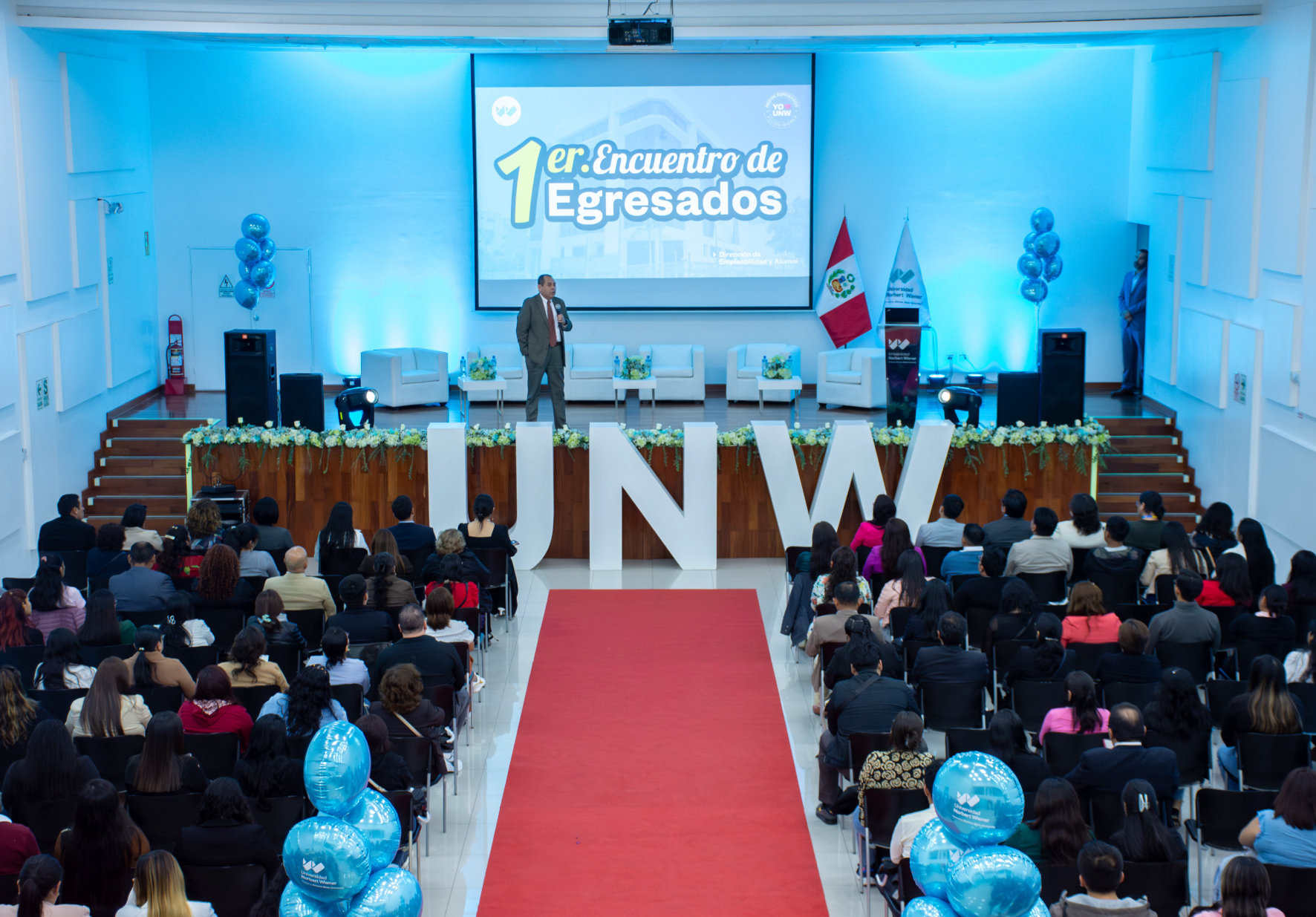 ENCUENTRO DE EGRESADOS WIENER 2024 REUNIÓ A 200 EXALUMNOS EN SU AUDITORIO INSTITUCIONAL