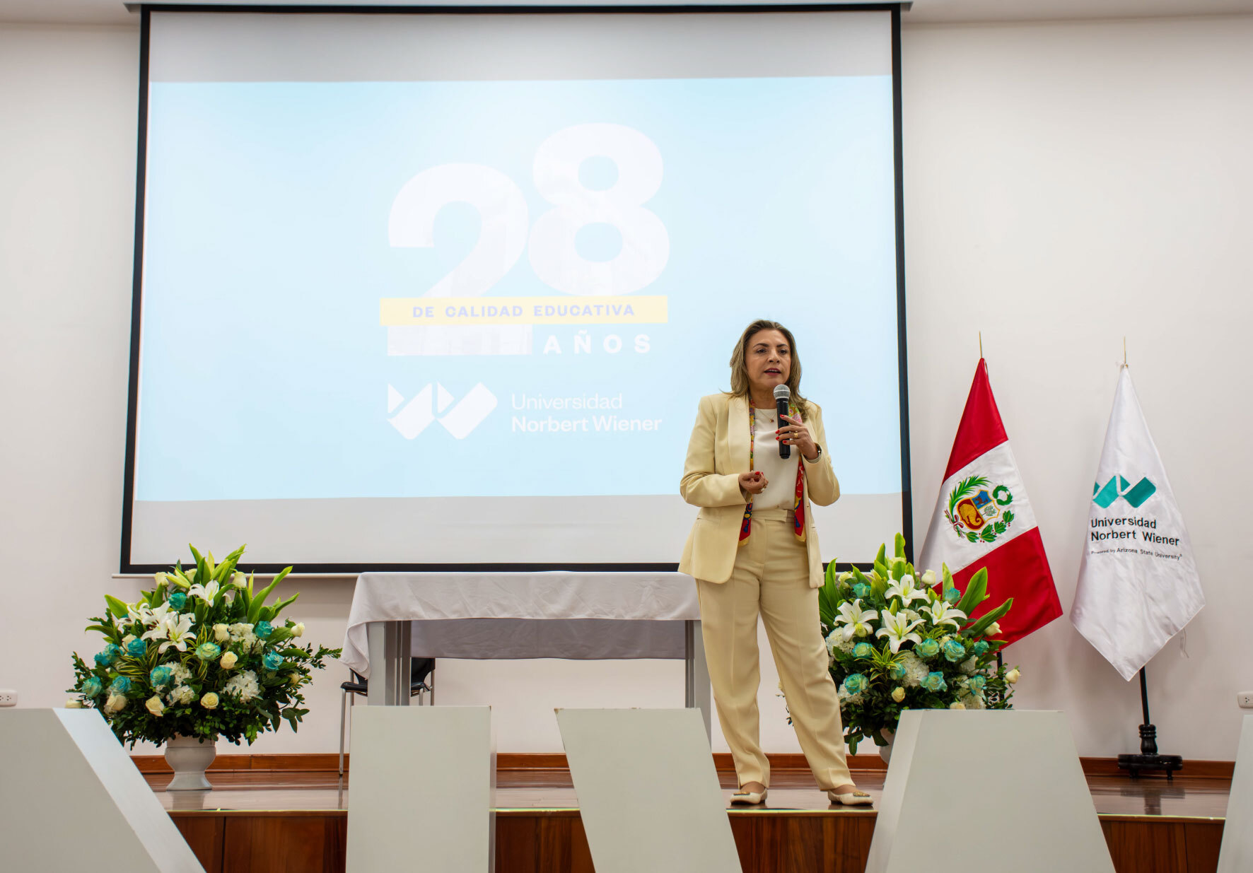 UNIVERSIDAD NORBERT WIENER CELEBRA SU XXVIII ANIVERSARIO CON NUEVOS LOGROS Y EXPECTATIVAS DE CRECIMIENTO INSTITUCIONAL