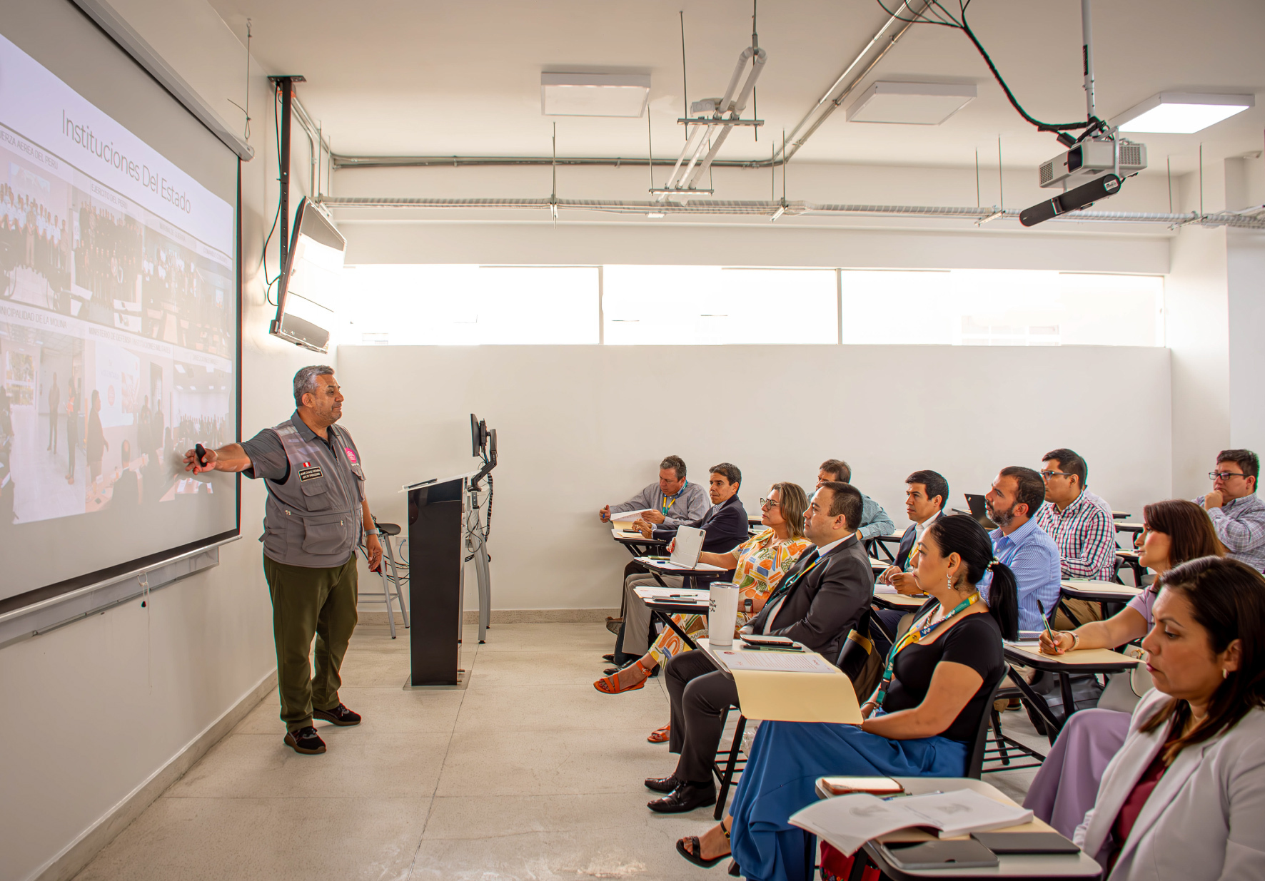 UNIVERSIDAD NORBERT WIENER REALIZÓ TALLER PREVENTIVO DE ACCIONES ANTE SISMOS Y DESASTRES, COMO PARTE DE SU PLAN ANUAL DE SEGURIDAD Y SALUD EN EL TRABAJO