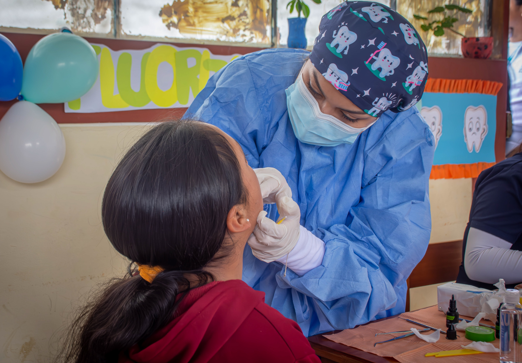 ESTUDIANTES DE LA FACULTAD DE CIENCIAS DE LA SALUD DE LA UNIVERSIDAD NORBERT WIENER PARTICIPARON EN CAMPAÑA DE SALUD GRATUITA REALIZADA EN CHIGUIRIP, CAJAMARCA