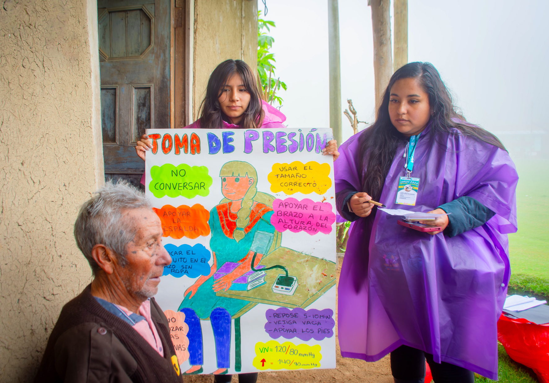 ESTUDIANTES DE LA FACULTAD DE CIENCIAS DE LA SALUD DE LA UNIVERSIDAD NORBERT WIENER PARTICIPARON EN CAMPAÑA DE SALUD GRATUITA REALIZADA EN CHIGUIRIP, CAJAMARCA