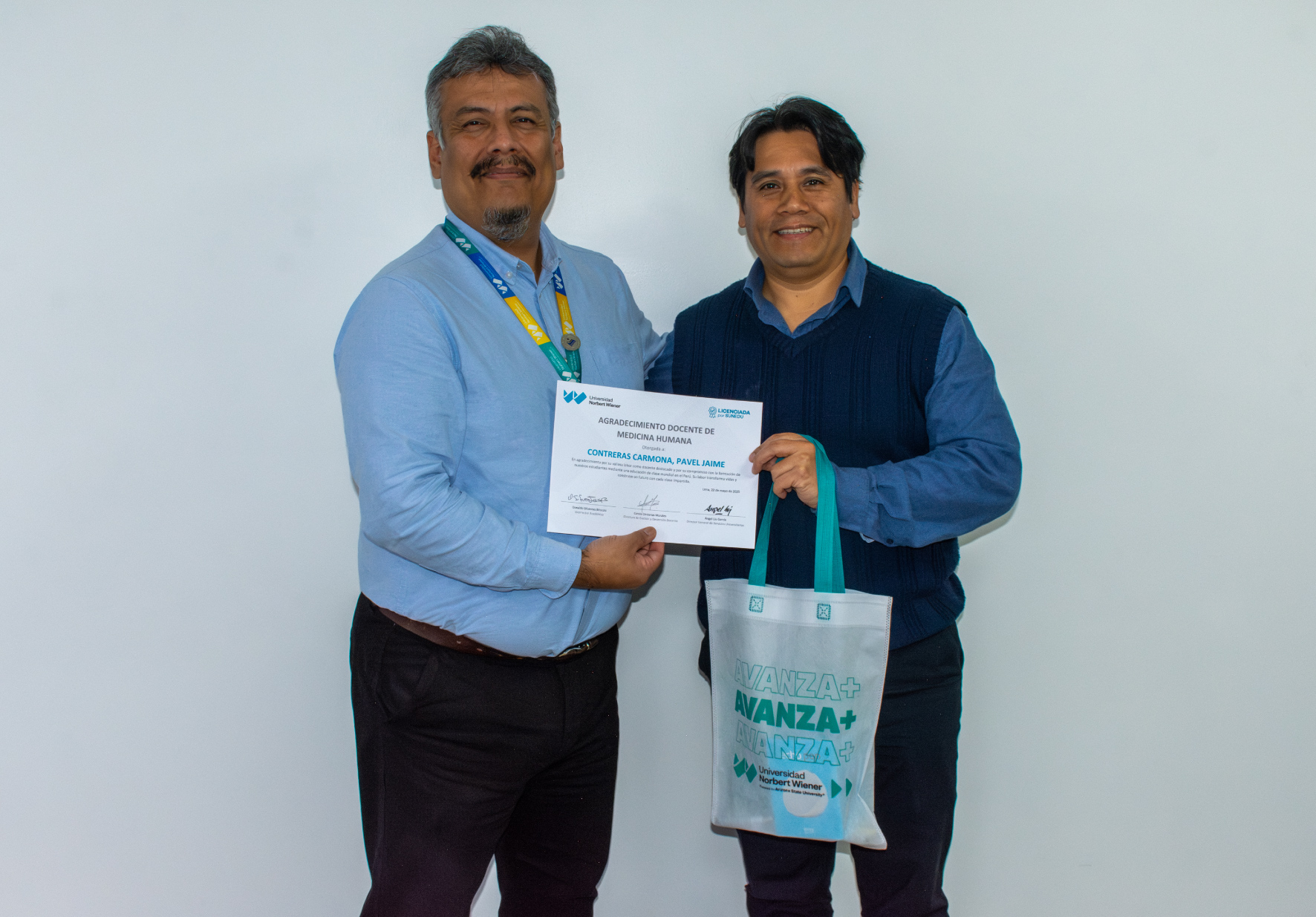 UNIVERSIDAD NORBERT WIENER ORGANIZÓ ENCUENTRO DE DOCENTES DE ENFERMERÍA Y MEDICINA HUMANA EN RECONOCIMIENTO AL IMPORTANTE TRABAJO QUE REALIZAN