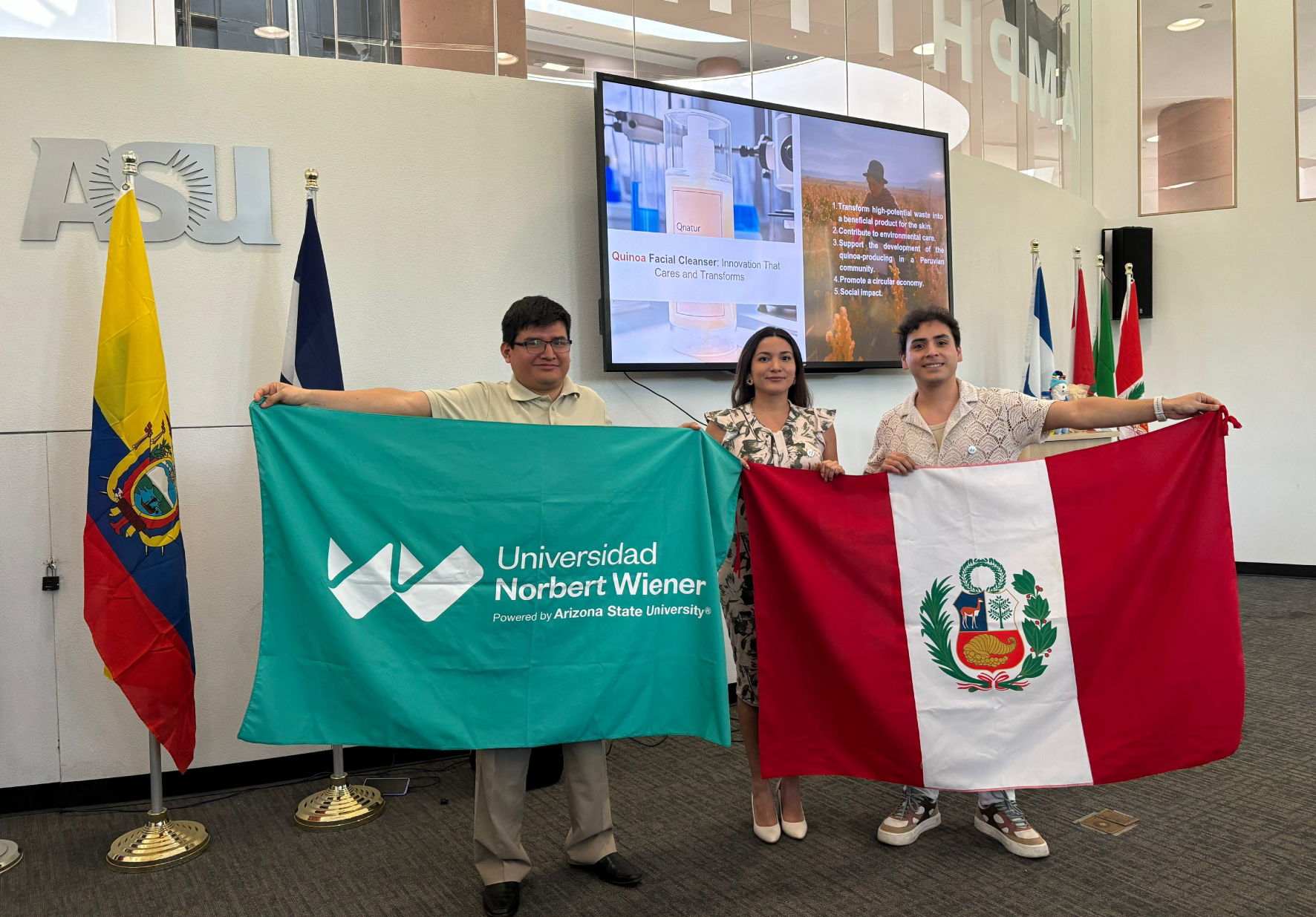 NORBERT WIENER GANÓ LA GLOBAL COMPETITION 2025, CONCURSO ORGANIZADO POR ARIZONA STATE UNIVERSITY