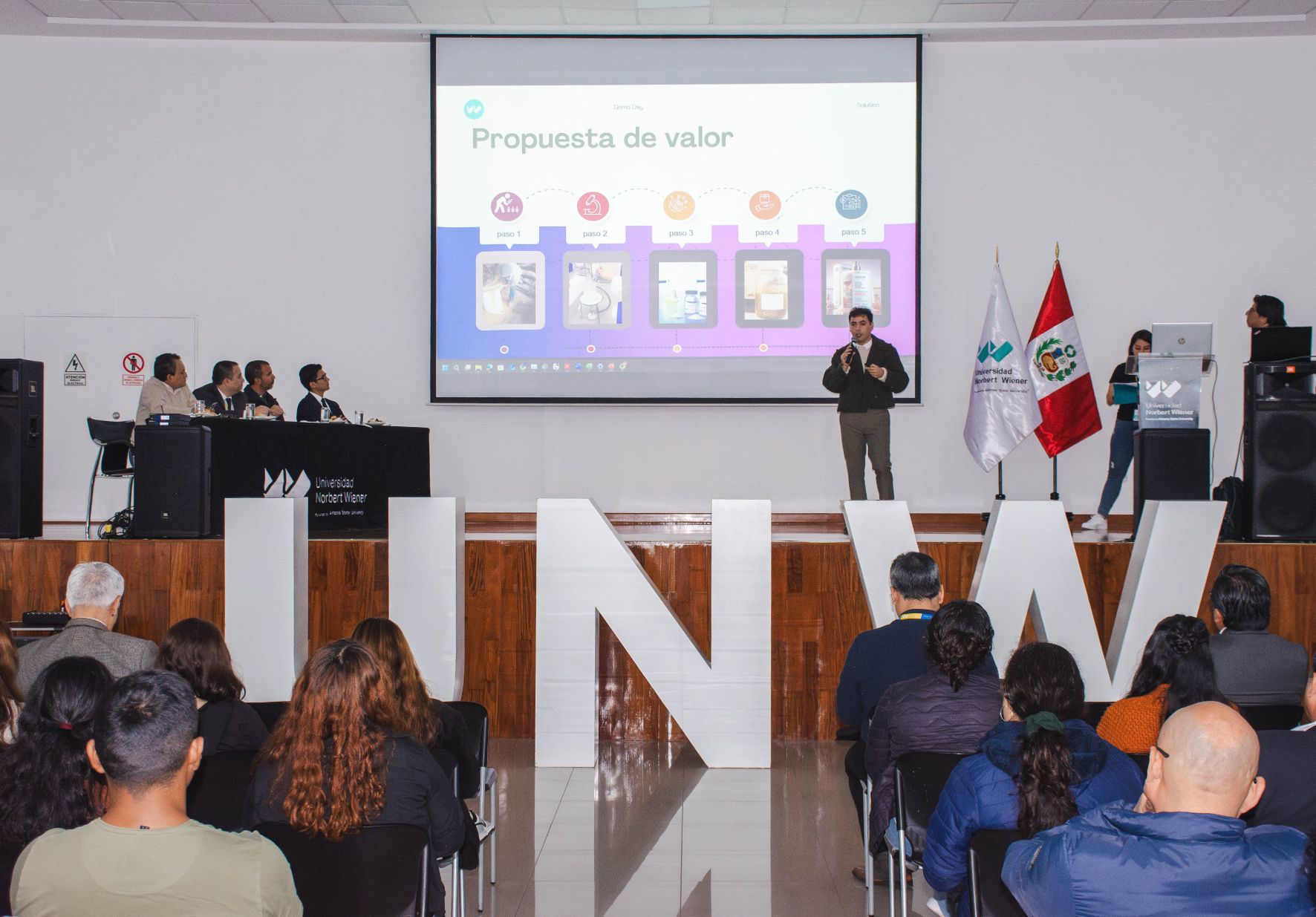 UNIVERSIDAD NORBERT WIENER IMPLEMENTÓ SU PRIMER PROGRAMA DE INCUBACIÓN DE STARTUPS WIENER 2025-I