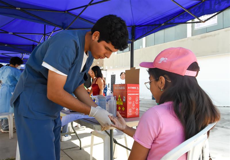 UNIVERSIDAD NORBERT WIENER BRINDÓ ATENCIÓN DE SALUD GRATUITA A POBLADORES DEL RÍMAC EN EL MARCO DEL PROYECTO “SALUD Y BIENESTAR EN MI BARRIO”