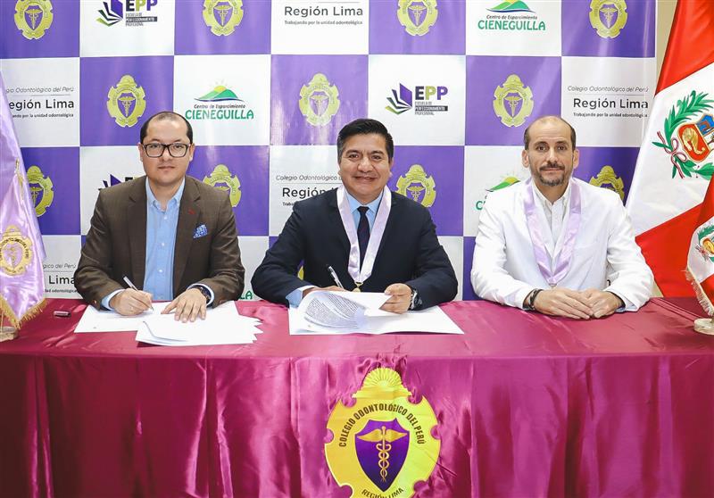 UNIVERSIDAD NORBERT WIENER Y COLEGIO ODONTOLÓGICO DEL PERÚ-REGIÓN LIMA SUSCRIBEN CONVENIO DE COOPERACIÓN INTERINSTITUCIONAL