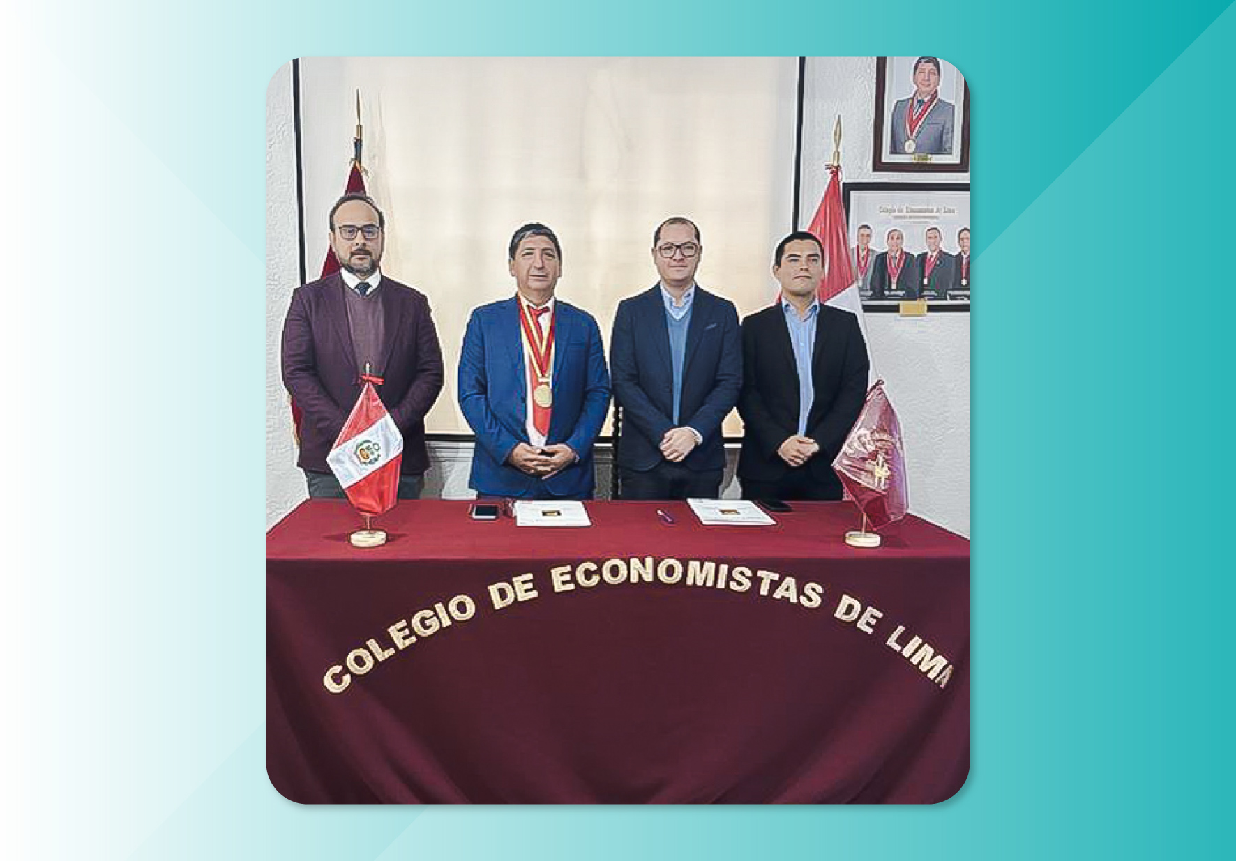 UNIVERSIDAD NORBERT WIENER Y COLEGIO DE ECONOMISTAS DE LIMA SUSCRIBEN CONVENIO DE COOPERACIÓN INTERINSTITUCIONAL PARA PROMOVER EL DESARROLLO PROFESIONAL Y ACADÉMICO DE LOS COLEGIADOS