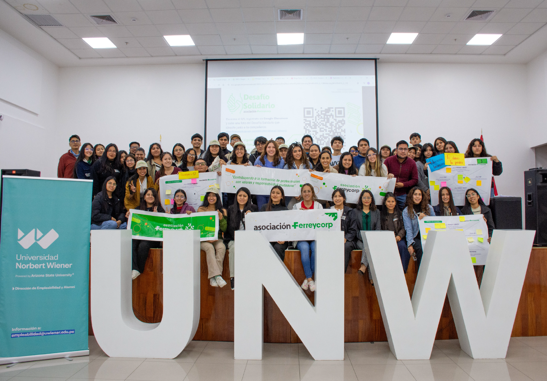UNIVERSIDAD NORBERT WIENER Y ASOCIACIÓN FERREYCORP DESARROLLARON EL PROGRAMA “IMPULSANDO TALENTO CON VALORES”, DIRIGIDO A NUESTROS ESTUDIANTES
