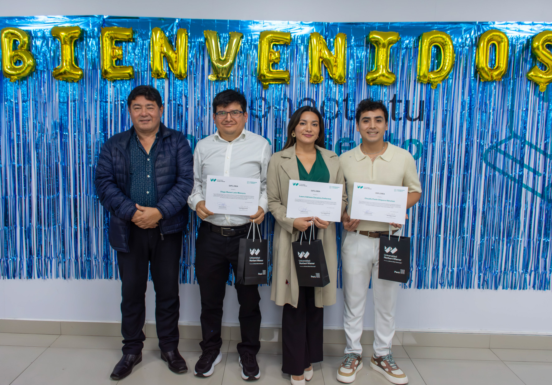 UNIVERSIDAD NORBERT WIENER BRINDÓ EFUSIVA BIENVENIDA A SUS ESTUDIANTES GANADORES DE LA GLOBAL COMPETITION 2025 DE ARIZONA STATE UNIVERSITY